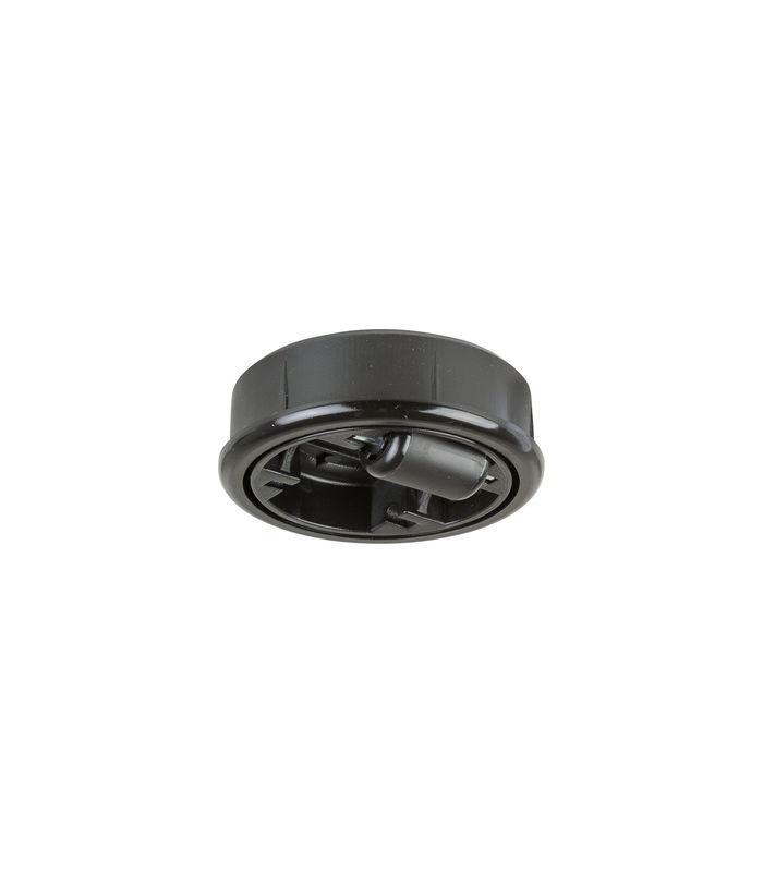 MB-Glocke, ohne Feststeller, Rad Ø 65mm G85, zum Einpressen, Kunststoff schwarz