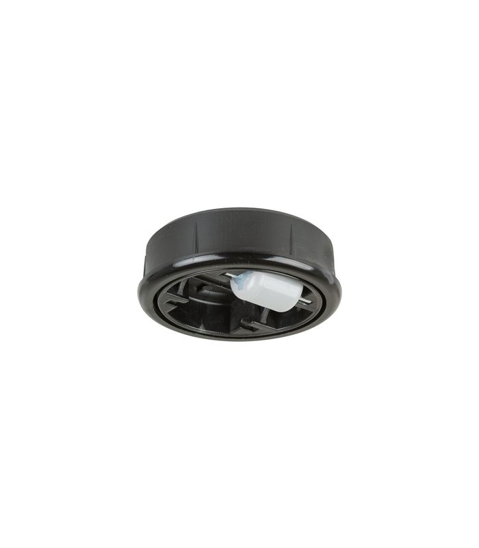 MB-Glocke, ohne Feststeller, Rad Ø 65mm G87, zum Einpressen, Kunststoff schwarz