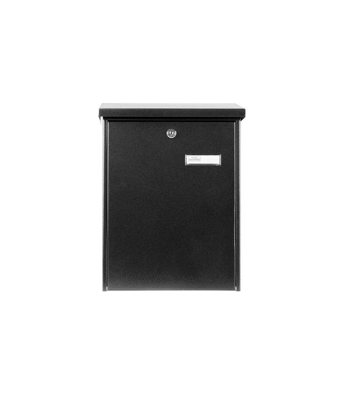 Briefkasten, Texel 5767 E, Stahl abschließbar, silber lackiert