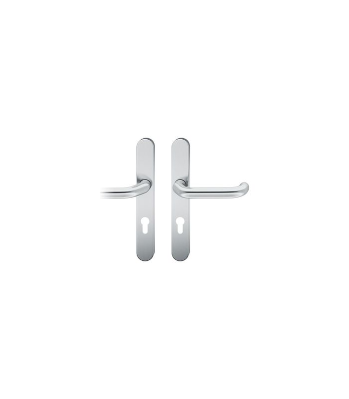 Drückergarnitur 06 7816 LS oval ,PZ72/8,ER,TS 48-57