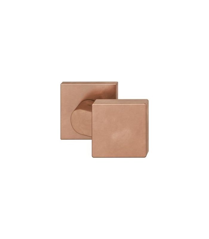 Knopf ASL 23 0812 Rosette eck,h-bronze