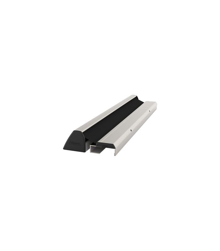 Fingerschutz UniSafe NR-32 Glas 1.950mm,edelstahloptik,Rollo schwarz
