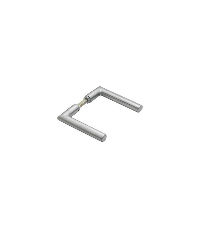 HOPPE Drückerpaar Stockholm GD-E1140Z, 8mm, Stiftlänge 66mm, DIN Links-Rechts, Türstärke min. 35, Türstärke maximal 45mm, edelstahl matt
