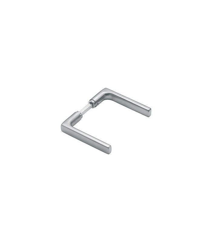 HOPPE Drückerpaar Dallas GD-E1643Z, 8mm, DIN Links-Rechts, Türstärke min. 35, Türstärke maximal 45mm, edelstahl matt