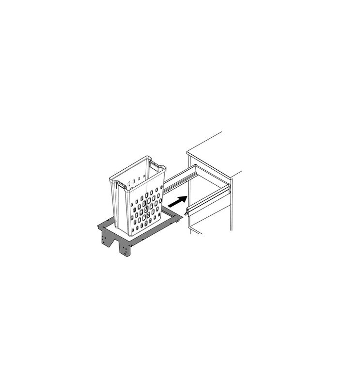 Wäschekorbauszug InnoTech Pull Laundry 450