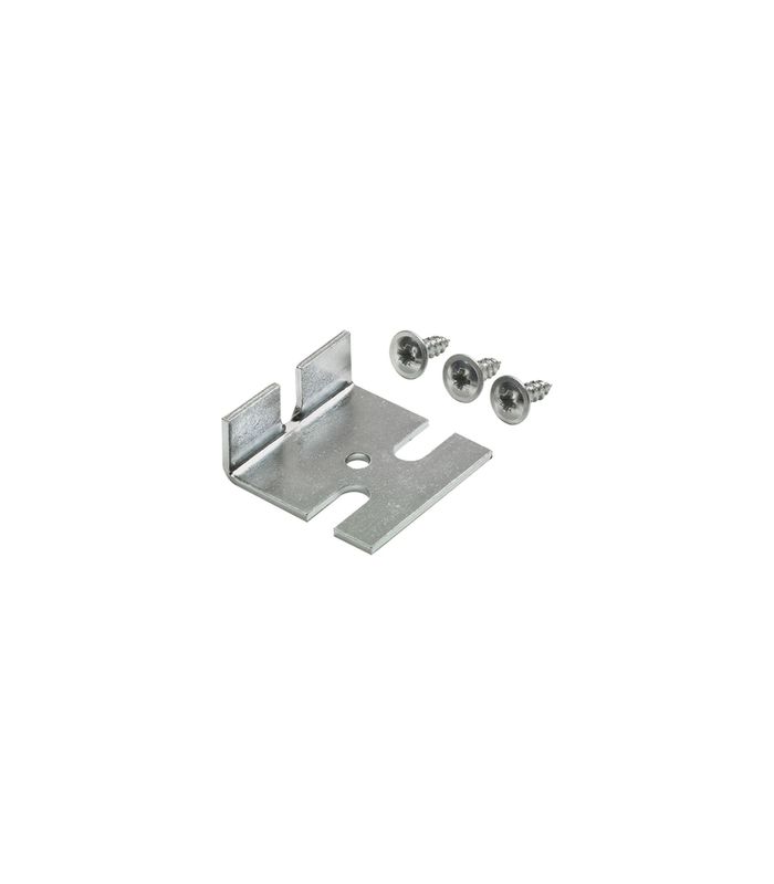 Möbel- Frontwinkel, 9079232, silber chromatiert