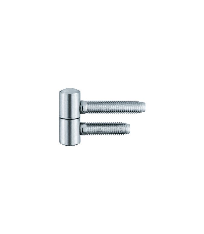 Fenster- Einbohrband, BAKA® A 1-13, für Drehflügel, 2-teilig, Ø 13mm, verkehrsweiß, pulverbeschichtet