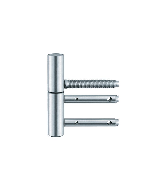 Einbohrband BAKA B 2-15 2tlg.,15mm vernickelt