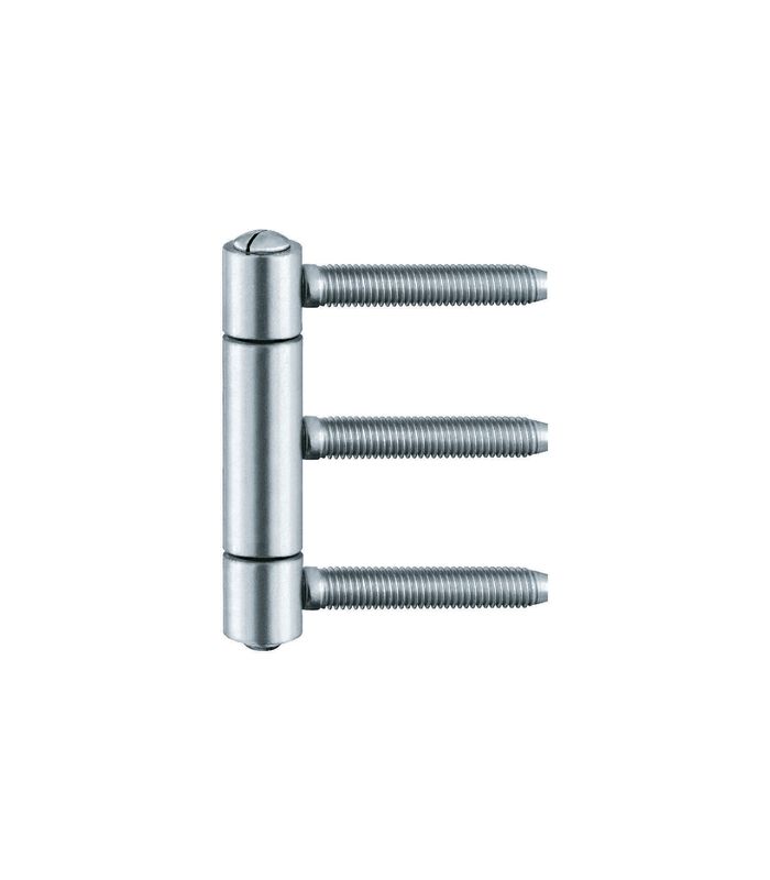 Einbohrband BAKA C2-15 WF 3tlg.,15mm vernickelt
