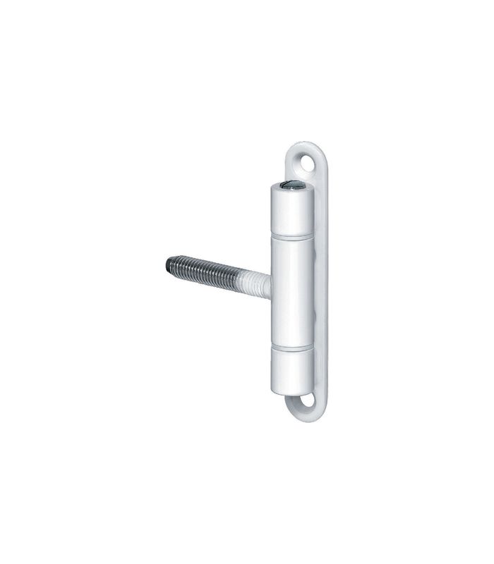 Fenster- Einbohrband, SIKU® K 3273/7 WF, für Kippflügel, 2-teilig, Ø 13mm, verkehrsweiß, pulverbeschichtet