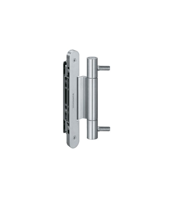 Objektband VARIANT VN 3747/160 Compact Ø22,5/160kg,edelstahl matt
