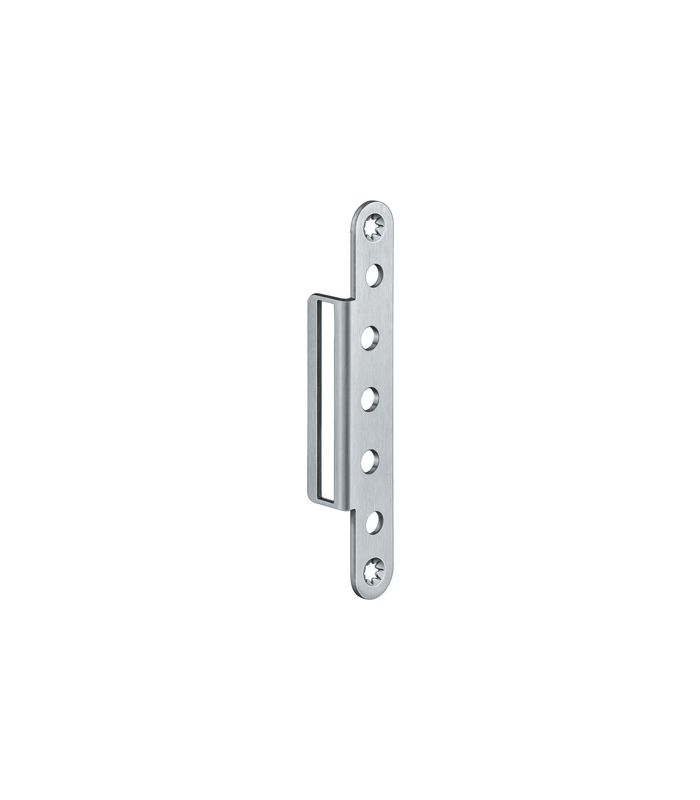 Abdeckwinkel VARIANT VX 7560 RR rd/rd,silberfarben matt vernickelt/F2