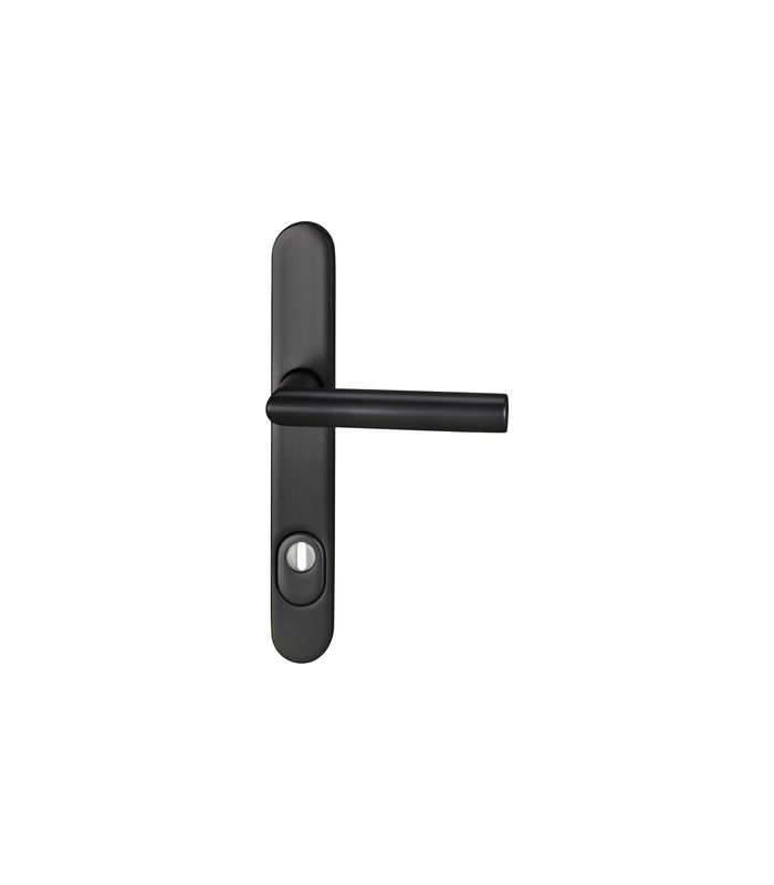 RR SI-Drückergarnitur Kronos 1085/0045 LS,10mm,ZA92/8 RAL 9005