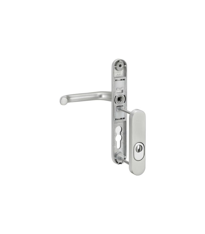 Kombi-Drückergrt. Kronos 1307/7253 LS/Ros.,10mm,ES1,ZA/PZ92/8,F1