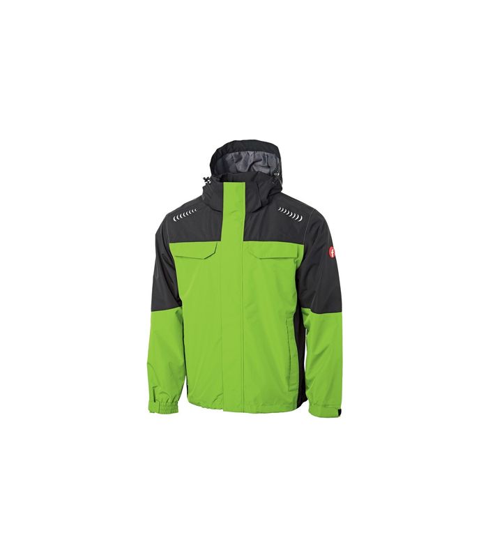 Regenjacke Plus lime/schwarz Gr. XS Fort is Elements