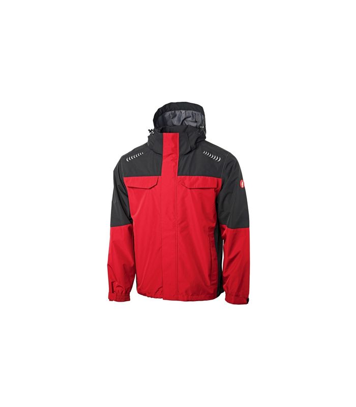 Regenjacke Plus rot/schwarz Gr. XL Forti s Elements