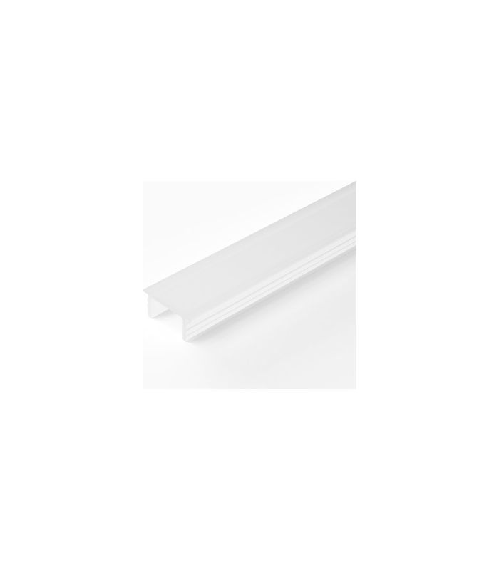 LED ChannelLine F Profil, opal L=3000, Abdeckprofil