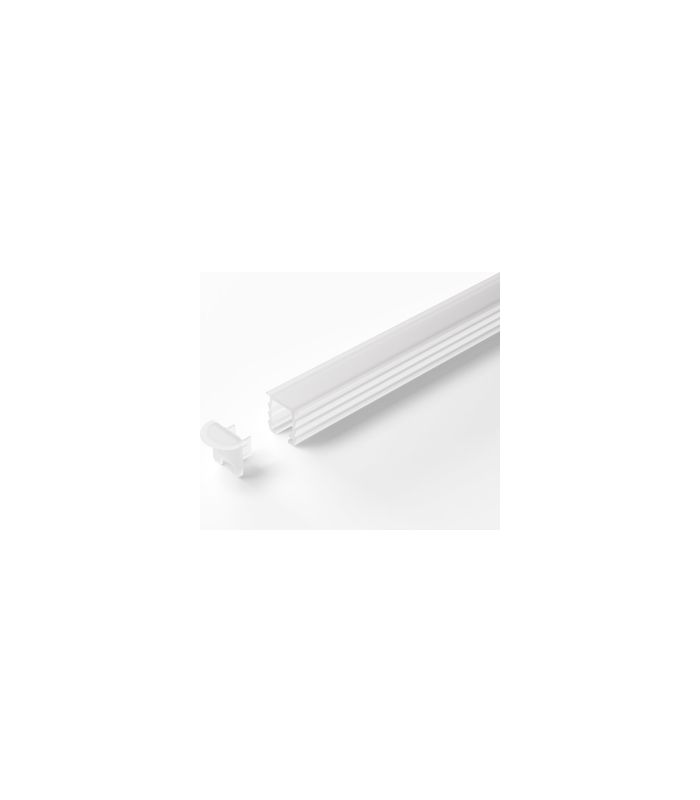 ChannelLine T2 L=3000 Einbauprofil Kunststoff Opal