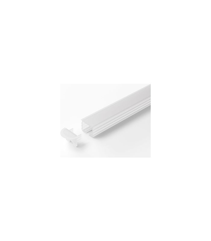 ChannelLine T1 L=3000 Einbauprofil Kunststoff Opal