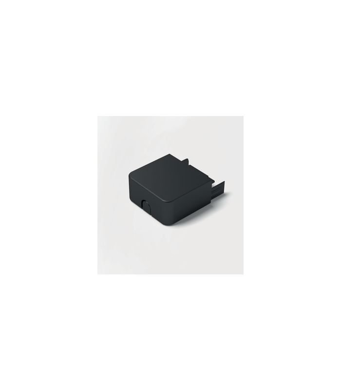 Endkappen zu LED ChannelLine G-1, black 2er Set links / re.