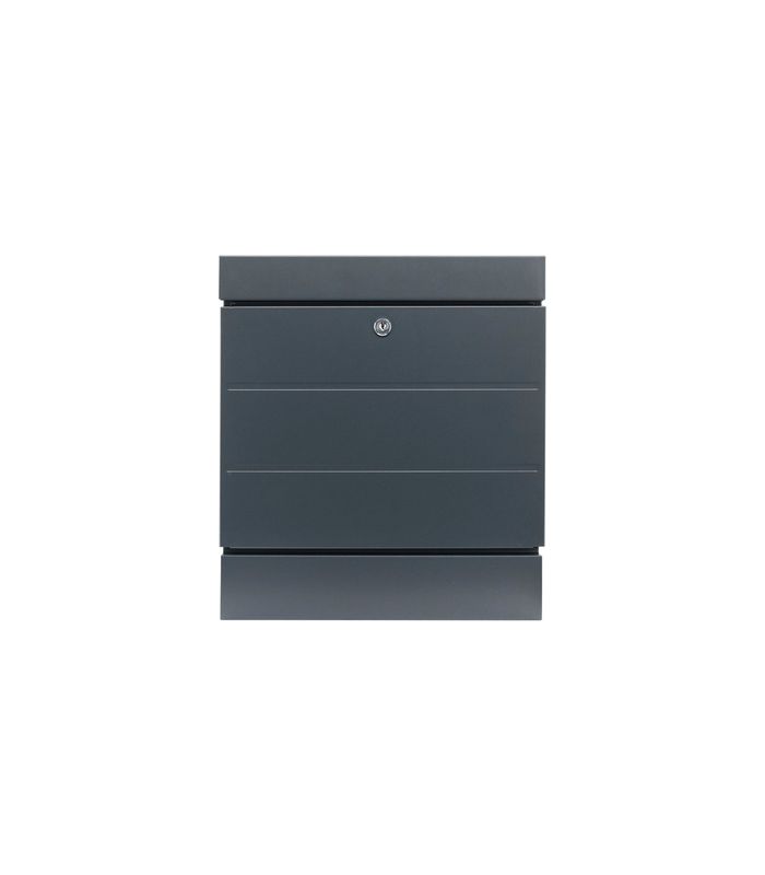 Stahlblech-Briefkasten New York 850 ANT mit Zeitungsbox