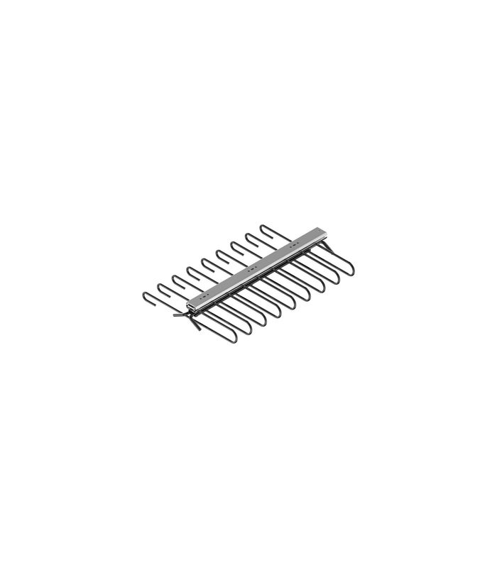 Schrank-Hosenhalter 9352738,mit Kugelauszug,anthrazit