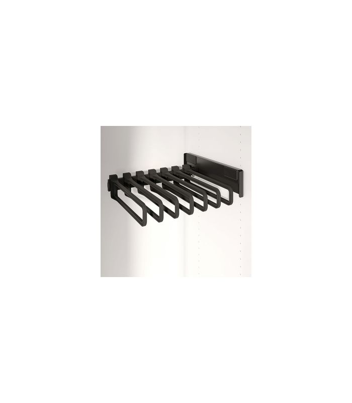 Schrank-Hosenhalter,Lichte KB 457 Conero 9352793,mit Kugelauszug,schwarz