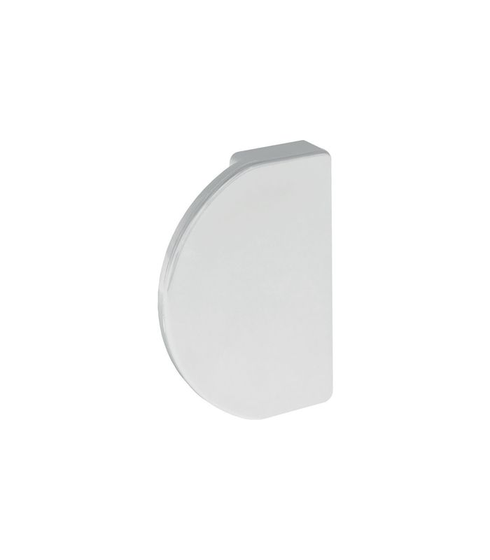 Fenstertür-Ziehgriff, 60mm, 9490, Nylon, weiß, reinweiß glanz