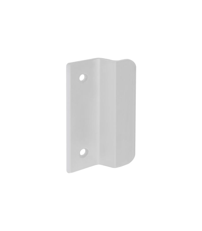 Ziehgriff,ohne Steg,65mm,Aluminium 9510,weiß,verkehrsweiß beschichtet