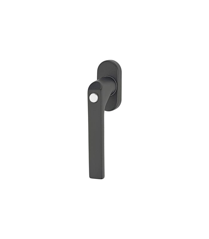 Fenstergriff Janus 1019/5043 Druckkn.,7/43,90°,sw