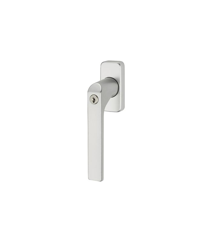 Fenstergriff MAIA 1019/7043 abschl.,Druckknopfz.,7/43,90°,F1