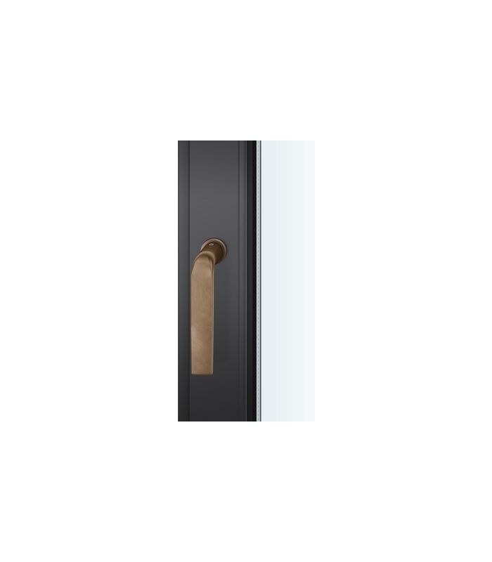 Fenstergriff 34 1267 Stand.,rd,7/24-38,d-bronze