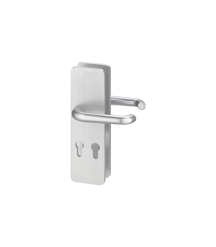 Drückergarnitur Twin 8669/0103 LS eck,2xPZ72/9,TS 35-44,F1