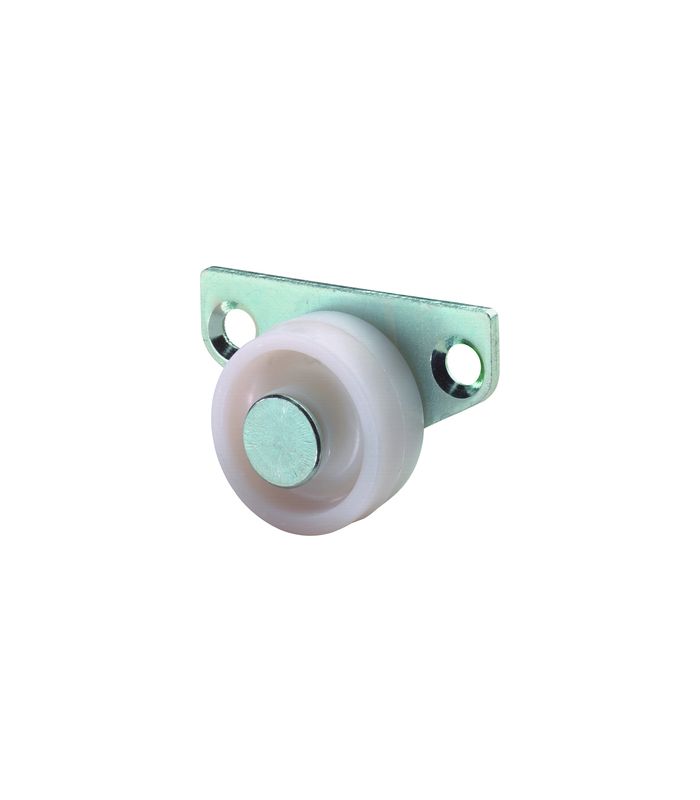 MB-Bettkastenrolle, Rad Ø 30mm E45, Anschrauben, Kunststoff weiß