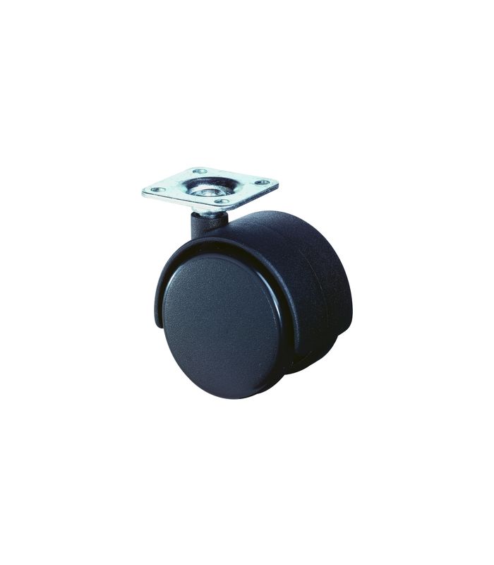 Kunststoff -Doppelrolle 50mm F7542x42mm Platte F75.050.PL
