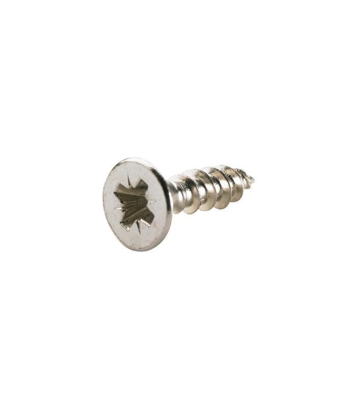 Möbel- Befestigungsschraube, Durchmesser 3,5mm, Länge 13mm, 48296, Stahl vernickelt