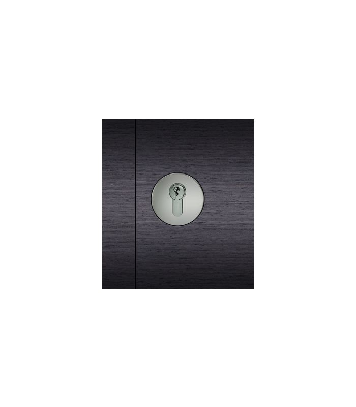 Schlüsselrosettenpaar 17 1737 rund,PZ, 3mm,F1