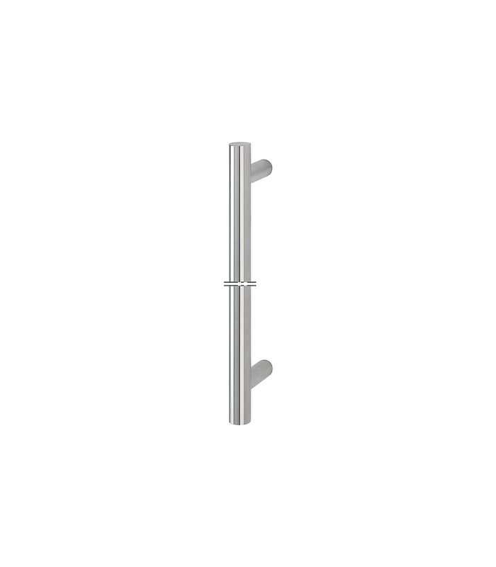 HOPPE Stoßgriff E5011 XL, BA 100- BA 970mm, L 250-1.000, Durchmesser 30mm, verdeckt verschraubt, edelstahl matt