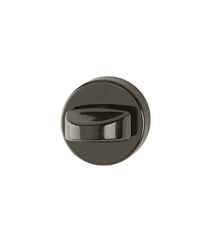 HOPPE Riegelolive OL92/42KS, 40mm, rund, dunkelbraun seidenglänzend beschichtet