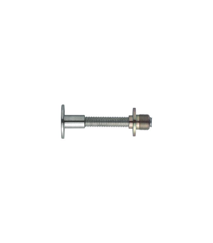 HOPPE Stoßgriff-Befestigung System Nr.8, einseitig, Türstärke min. 47mm, Türstärke maximal 57mm, edelstahl matt
