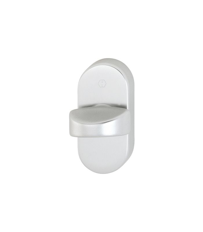 HOPPE Riegelolive OL92/55S, 40mm, oval, naturfarben eloxiert
