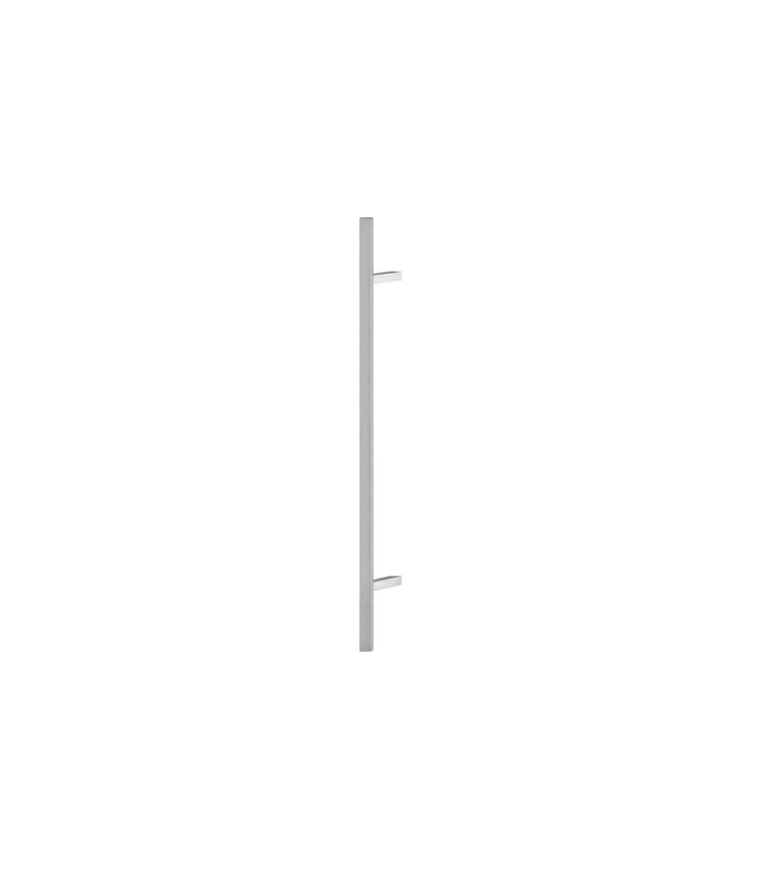 HOPPE Stoßgriff E5724, BA 1.000mm, Breite 109mm, L 1.400mm, Durchmesser 40x15mm, verdeckt verschraubt, edelstahl matt