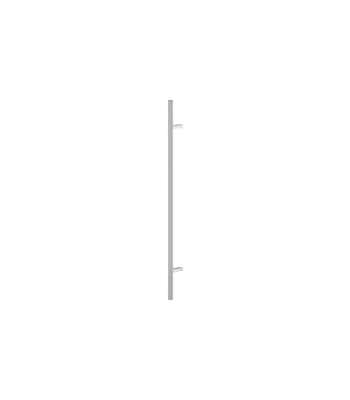 HOPPE Stoßgriff E5724, BA 1.300mm, Breite 109mm, L 1.800mm, Durchmesser 40x15mm, verdeckt verschraubt, edelstahl matt