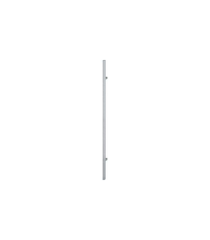 HOPPE Stoßgriff E5766, BA 1.300mm, L 1.800mm, Durchmesser 35x35mm, verdeckt verschraubt, edelstahl matt