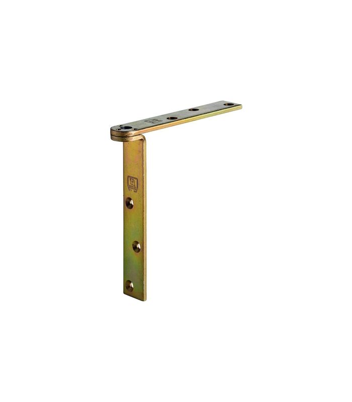 Schieb.ft.türladen-Tragwinkel, 196, B20mm, H120mm, L130mm, Stahl