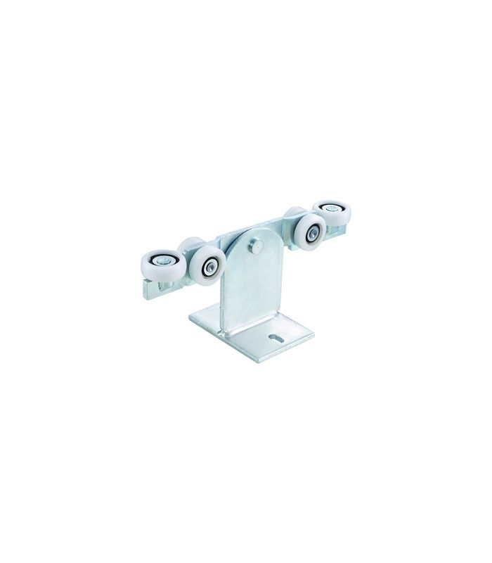Rollapp., 564, doppelpaar., zum Anschrauben, für Prof.-Nr.500, 250kg, L 358, bl.chrom