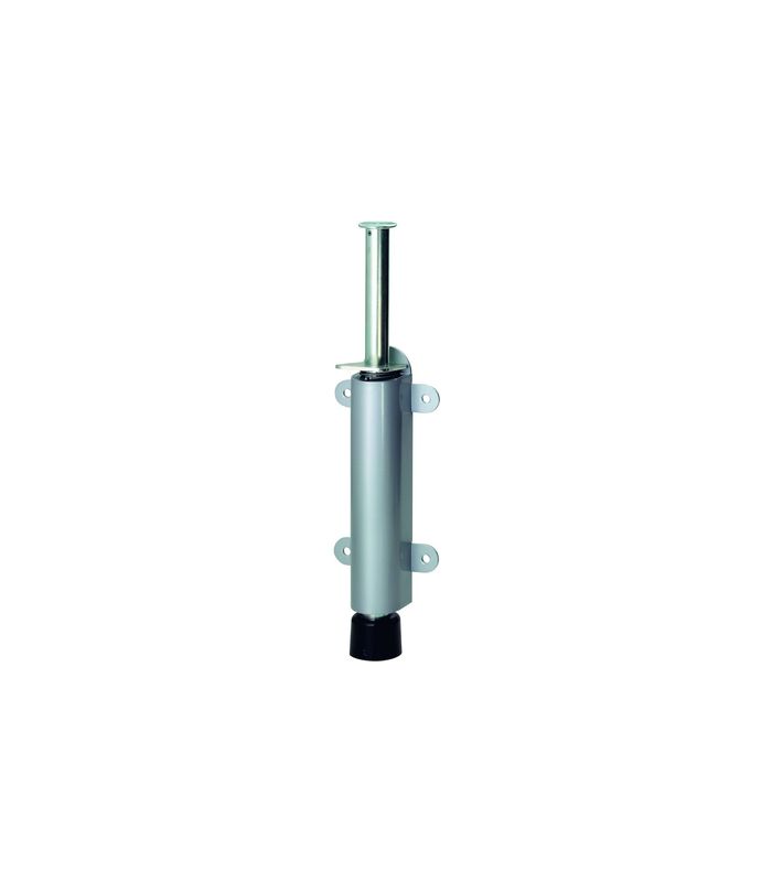 OT-Türfeststeller, mit Tretbolzen, Hub 120mm, 1043, dunkelbraun einbrennlackiert