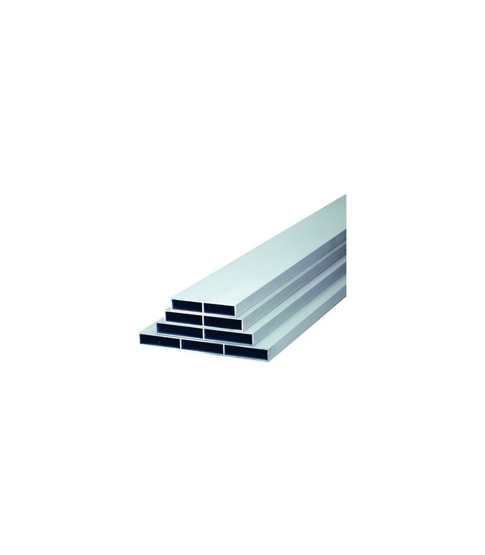 HT-Hohlkammer-Griffstange, 8847, Griffleiste 5000mm, 120x18mm, Aluminium, d.br. eloxiert