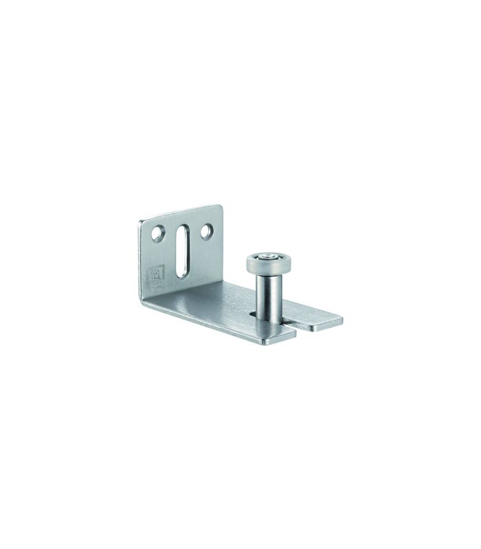 Schiebeladen-Führungsrolle, 44/108, verstellbar, Edelstahl