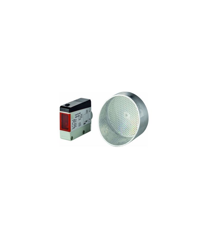 Einfahrtstor-Lichtschranke, mit Sender und Empfänger, 12-240V, AC/DC